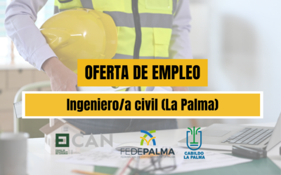 OFERTA DE EMPLEO: Ingeniero/a civil para La Palma