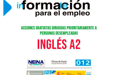 CRUSOS PARA DESEMPLEADOS: Inglés A2 (La Palma)