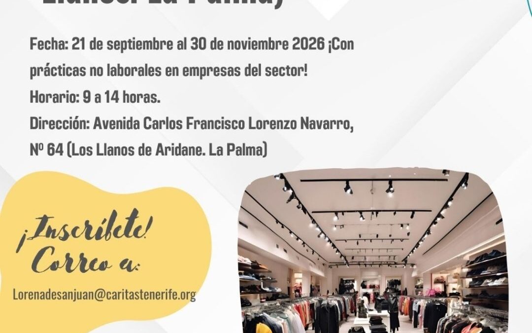 🏬 Dependiente/a en comercio y reposición