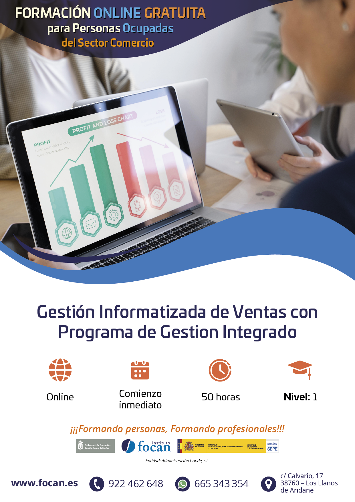 ADGG24: Gestión Informatizada de Ventas con Programa de Gestion Integrado