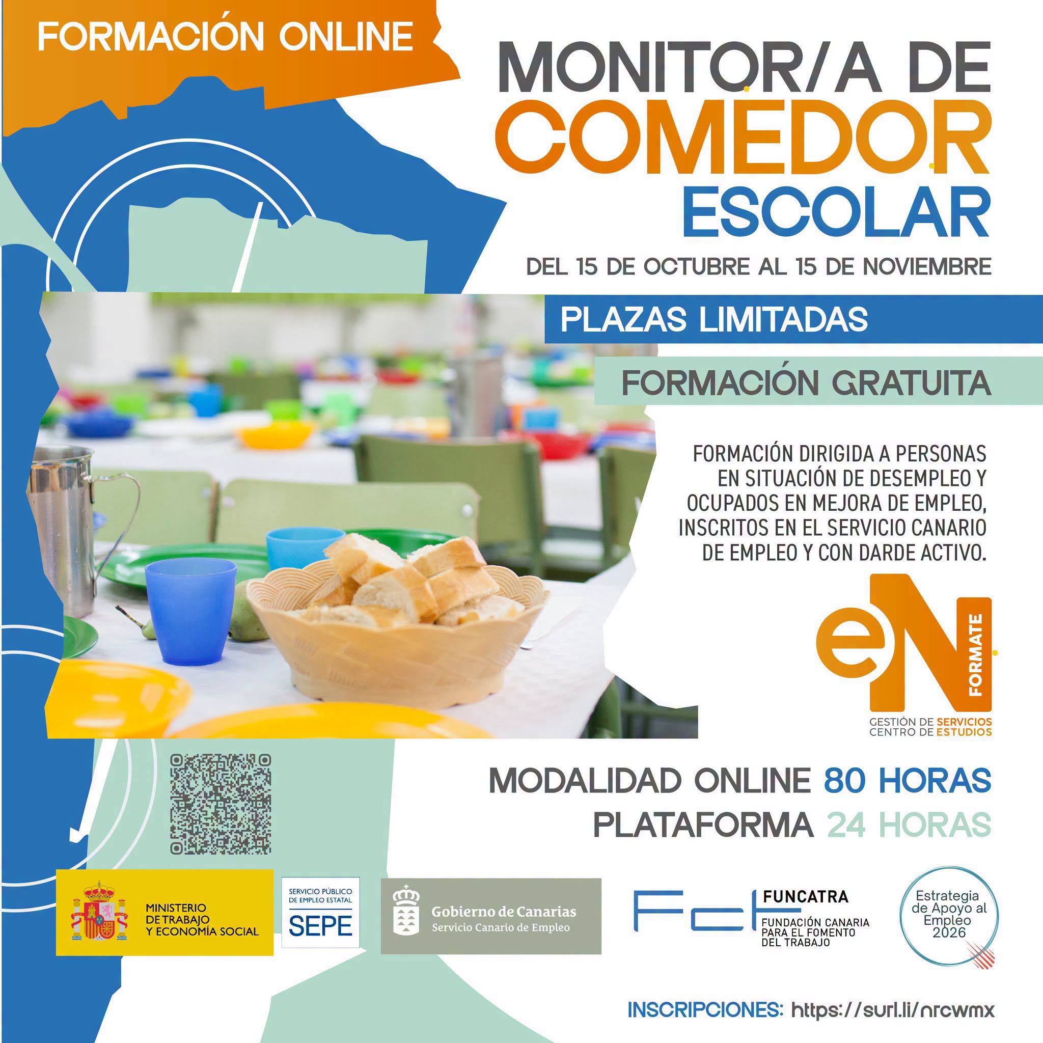 Monitor/a de Comedor Escolar