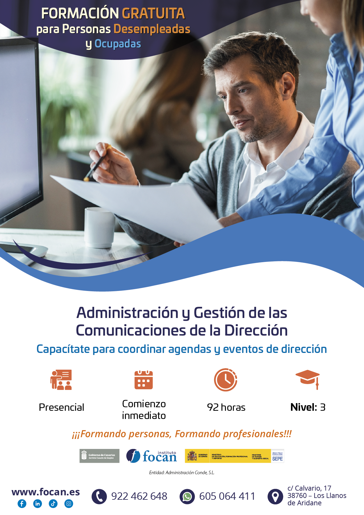 Administración y Gestión de las Comunicaciones de la Dirección
