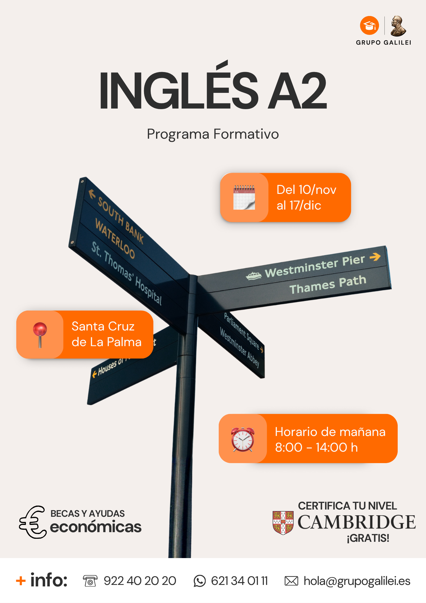 INGLÉS A2 – CAMBRIDGE