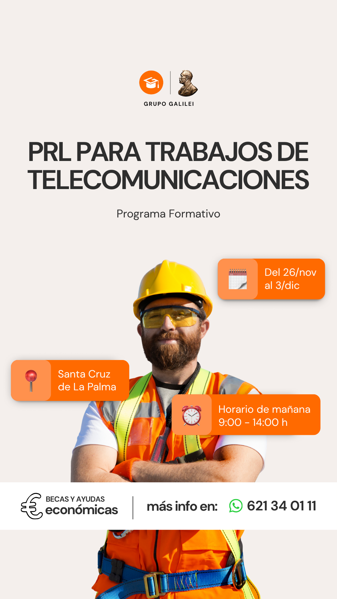 PRL PARA TRABAJOS DE TELECOMUNICACIONES